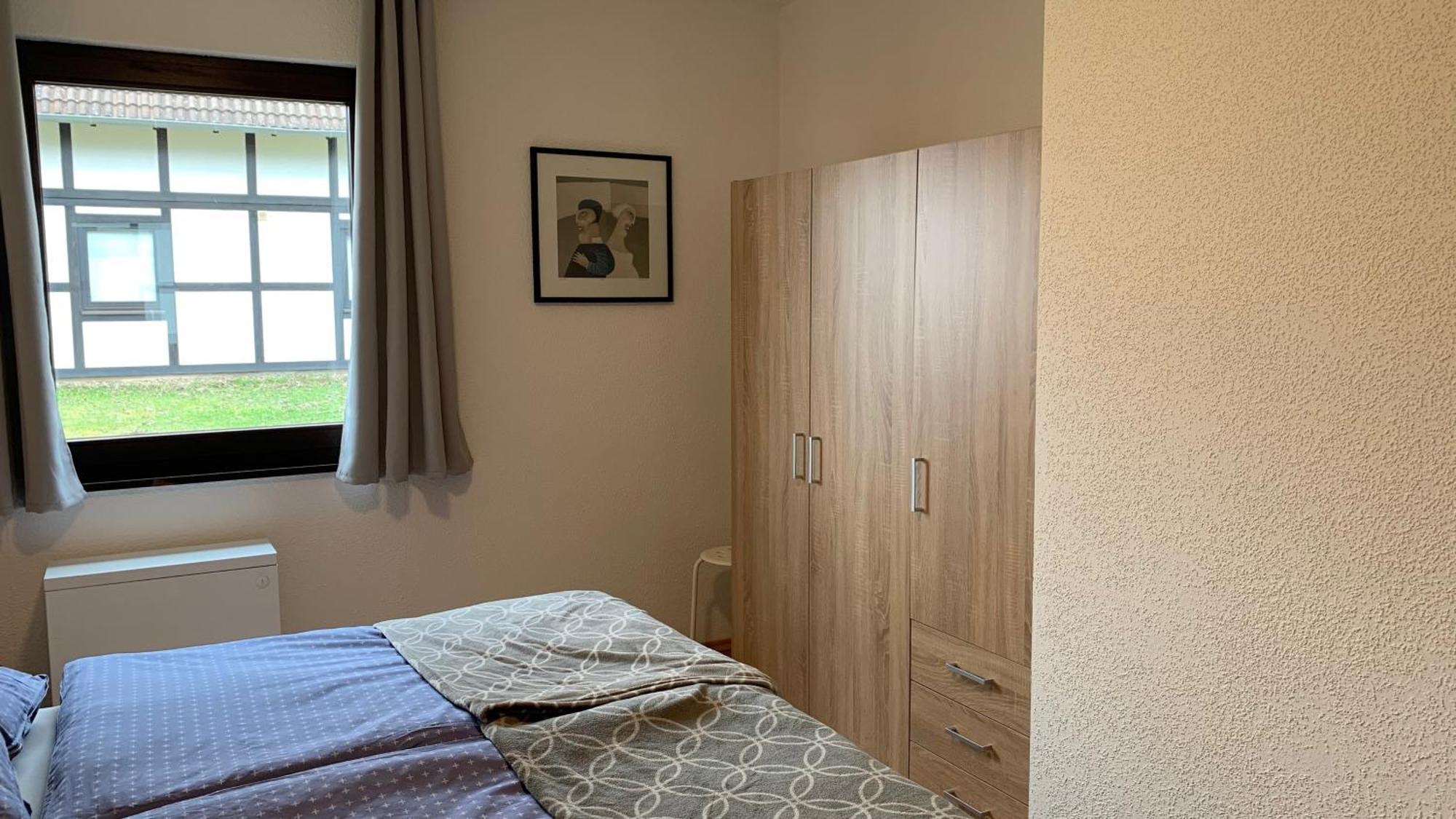 Ferienwohnung Mimo direkt am Waldrand Frankenau Exterior foto